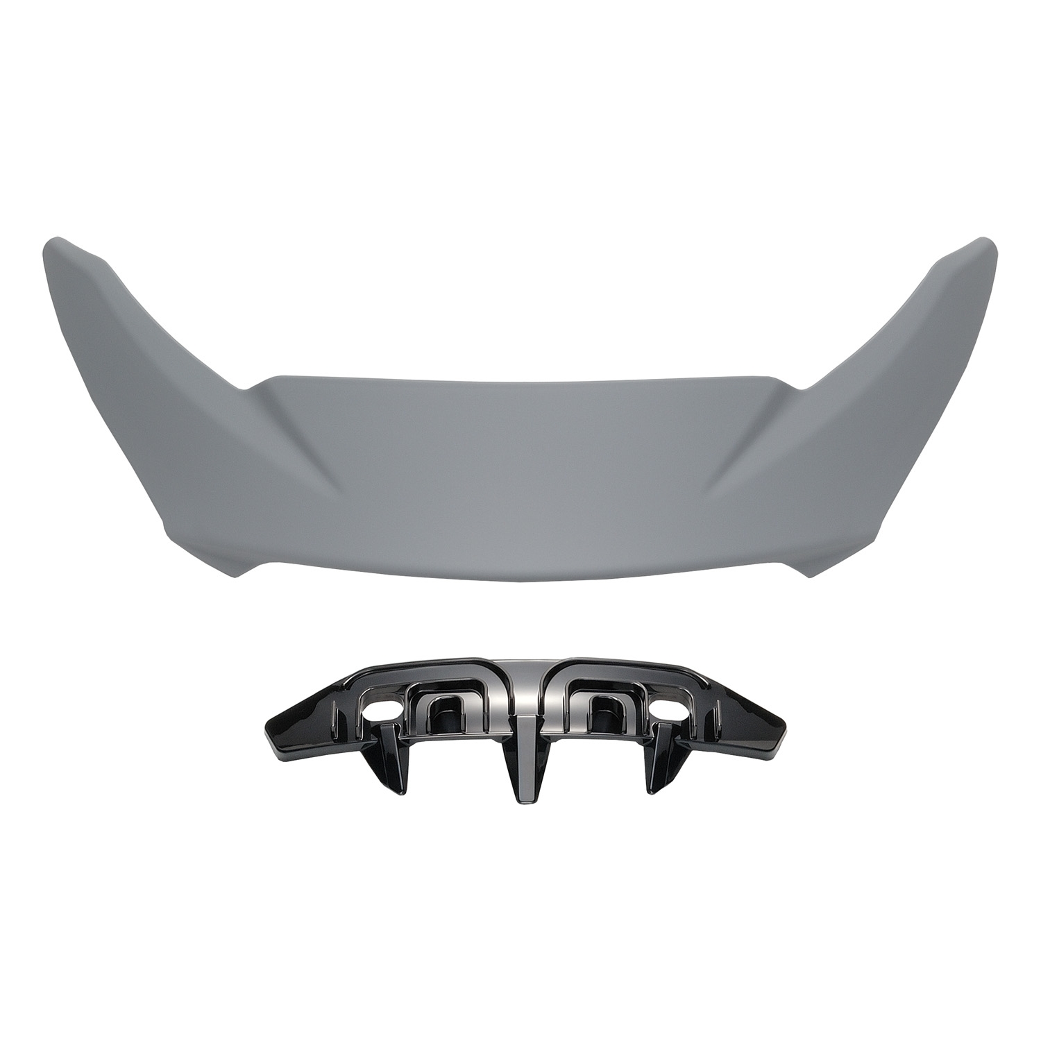 Recambio casco Shoei NXR 2 ventilación posterior Gris Basalto Mate