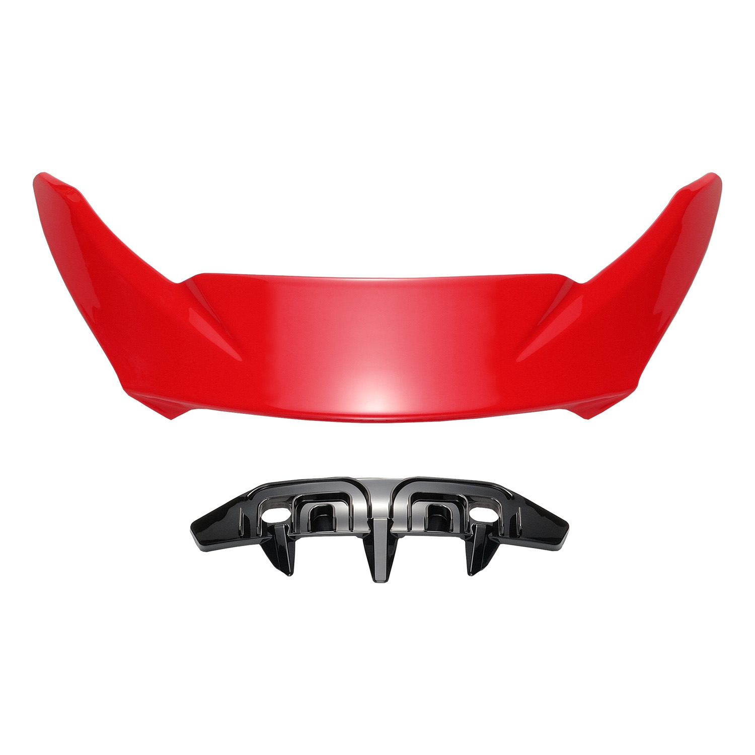 Recambio casco Shoei NXR 2 ventilación posterior Rojo