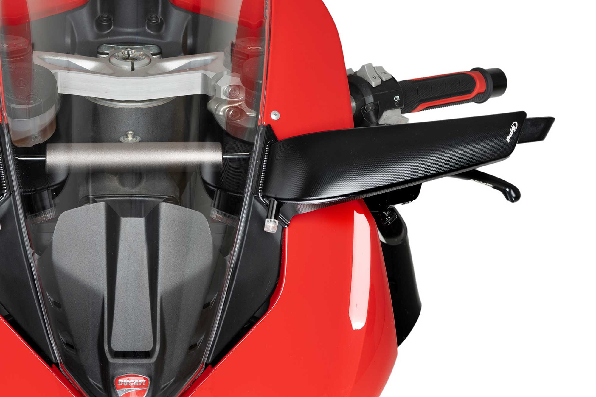 Retrovisor Aileron Puig 22297N Izquierdo Ducati Panigale V2-V4 2024 Negro