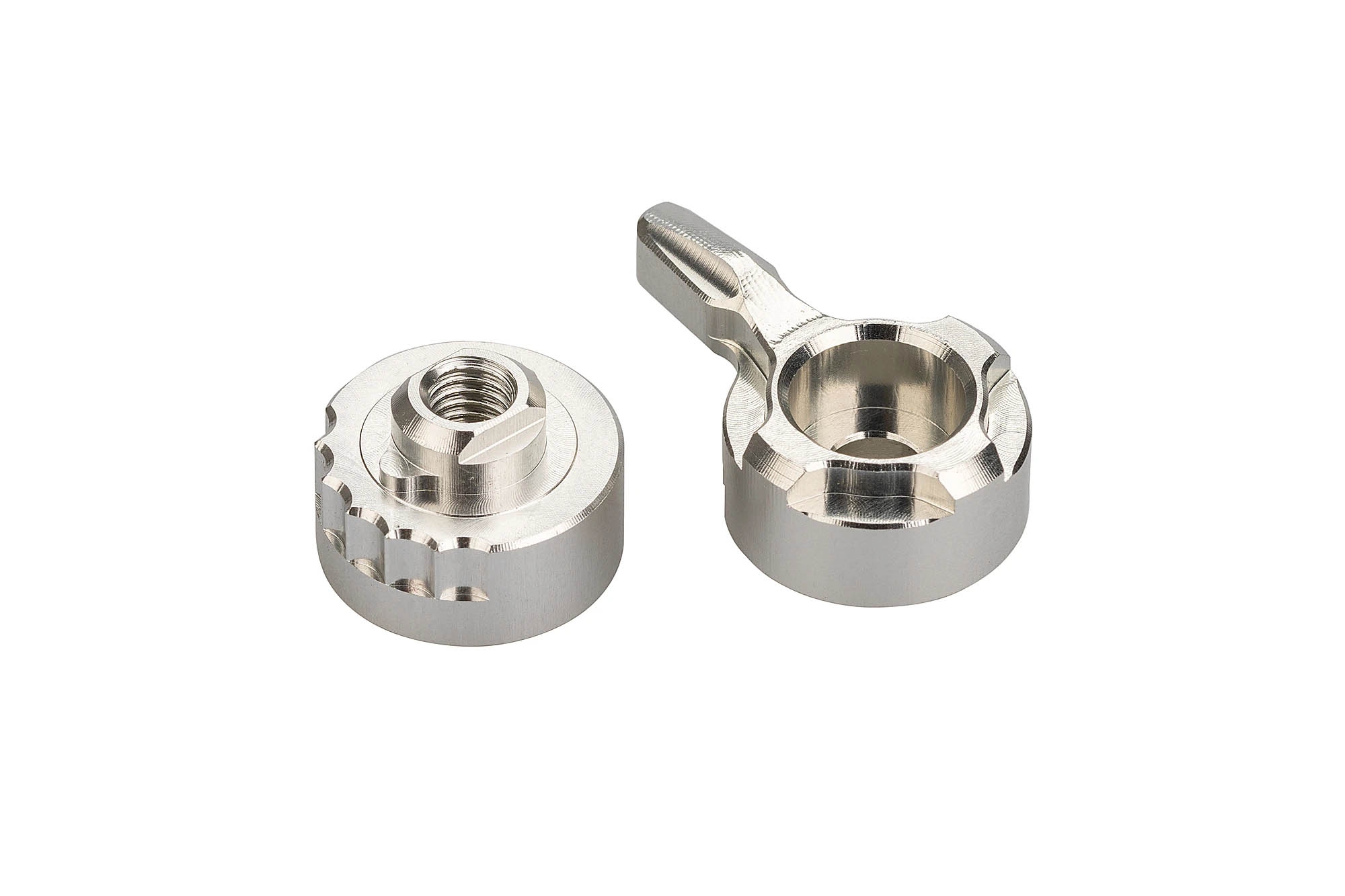 Selector maneta Puig 22336P Freno-Embrague 4.0. Plata