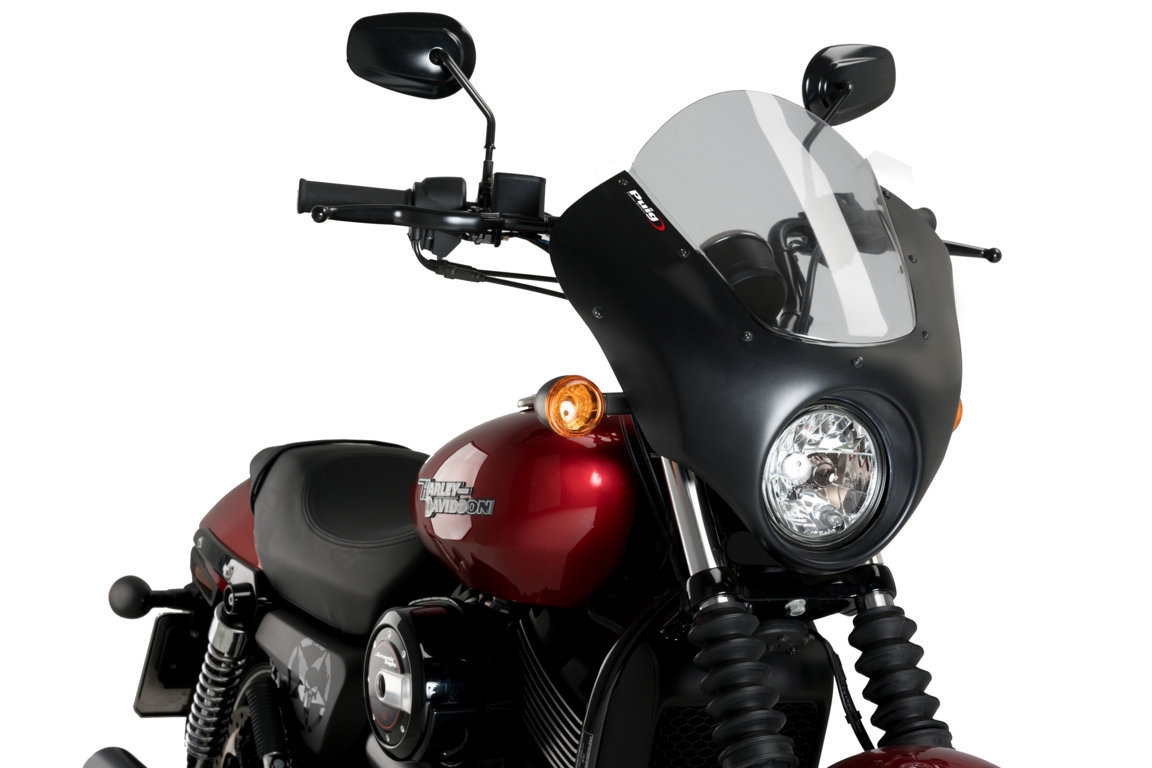 Semicarenado Dark Night Puig 21099H Harley Davidson TREET 750 XG750