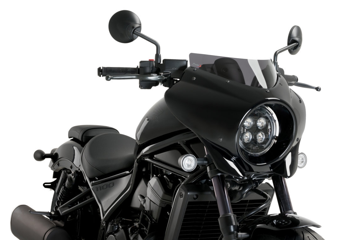 Semicarenado Puig 21604F Mirage Sport Honda CMX 1100 Rebel 2021-2023