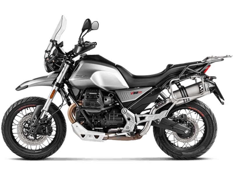 Silencioso escape Akrapovic S-MG8SO2-HFTT Moto Guzzi V85 TT 2021