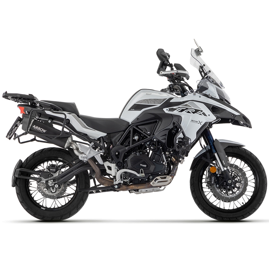 Silencioso escape Arrow 72644AKN Indy Race EVO Benelli TRK 502 X 2021-2023