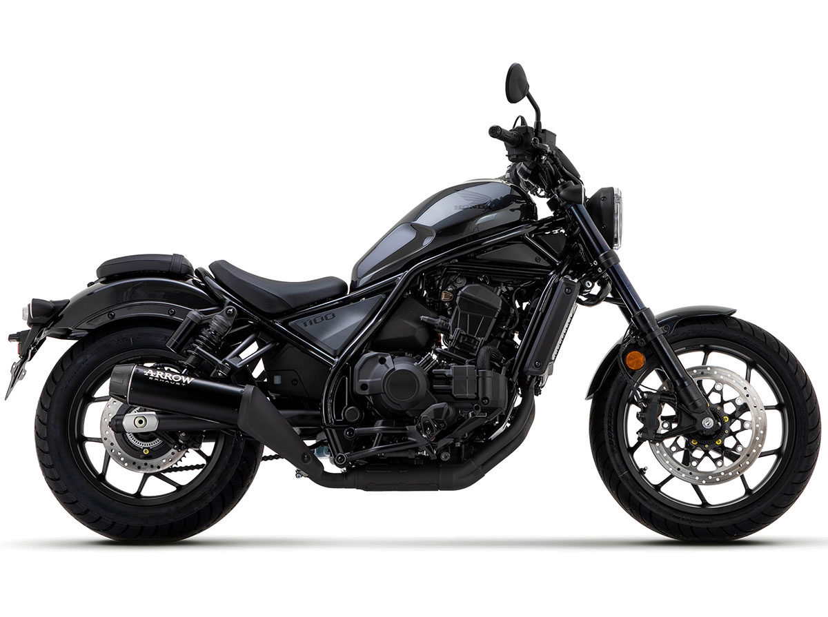 Silencioso escape Arrow 74511RB Rebel Honda CMX 1100 Rebel 2021-2022