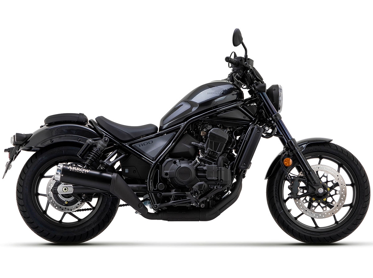 Silencioso escape Arrow 74511RBA Rebel Honda CMX 1100 Rebel 2021-2022