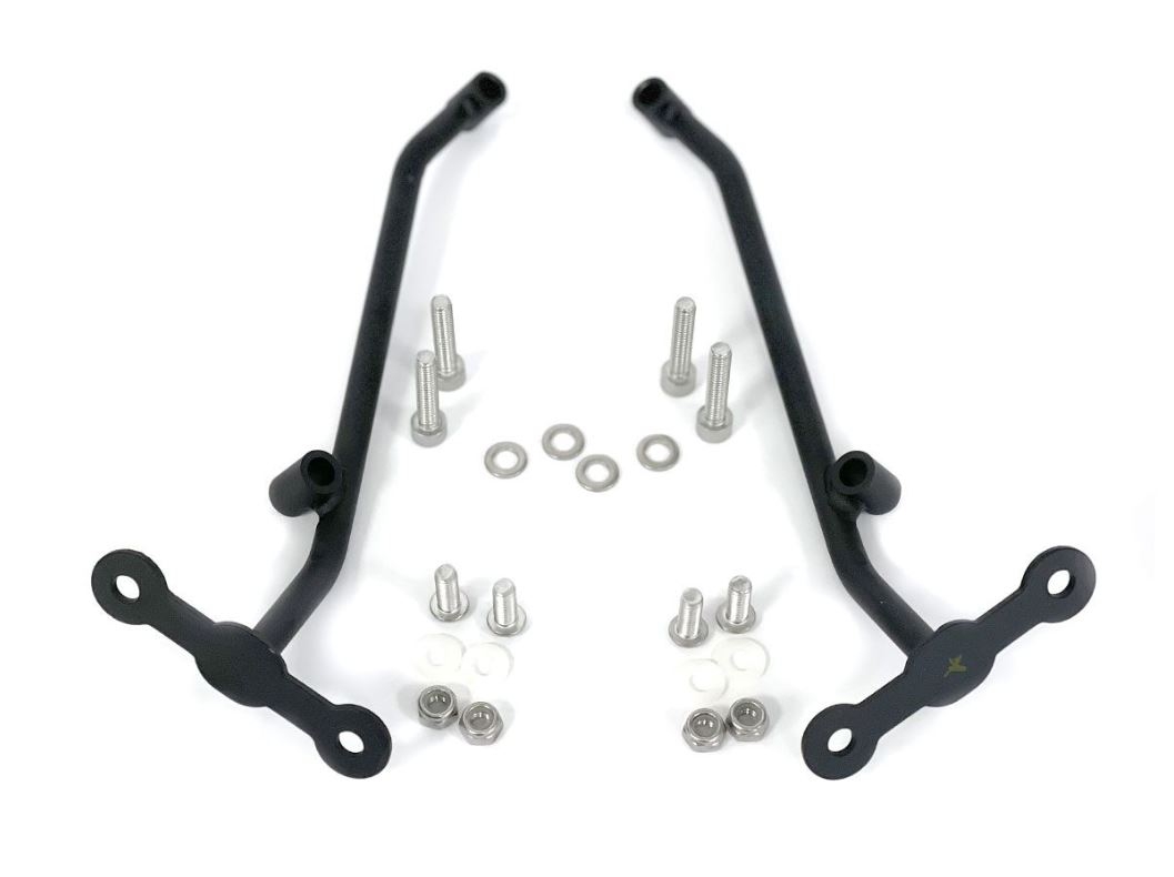 Soporte parabrisas WRS BE201N Benelli Leoncino 500 2017-2021 Negro