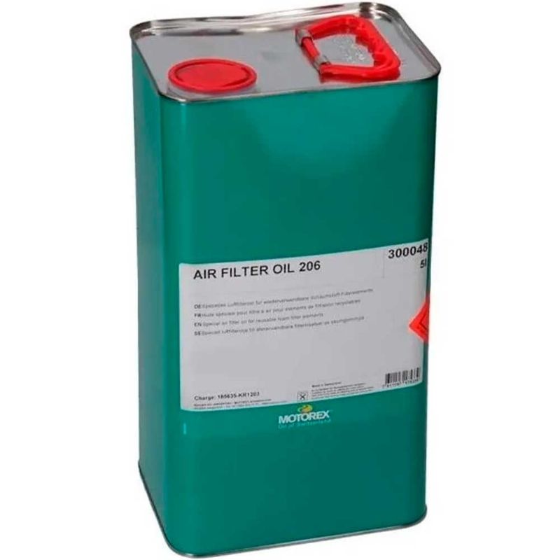 aceite filtro de aire motorex 206 5 litros