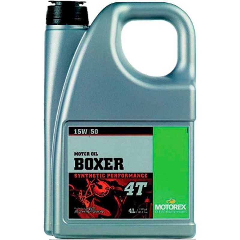 aceite motorex boxer 4t 15w 50 4 litros