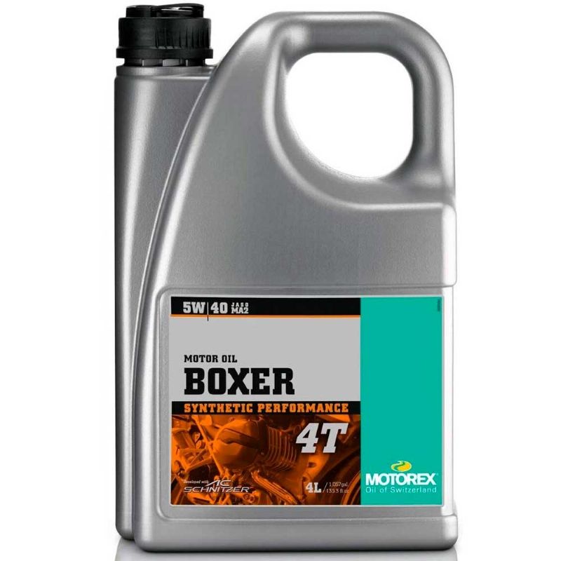 aceite motorex boxer 4t 5w 40 4 litros