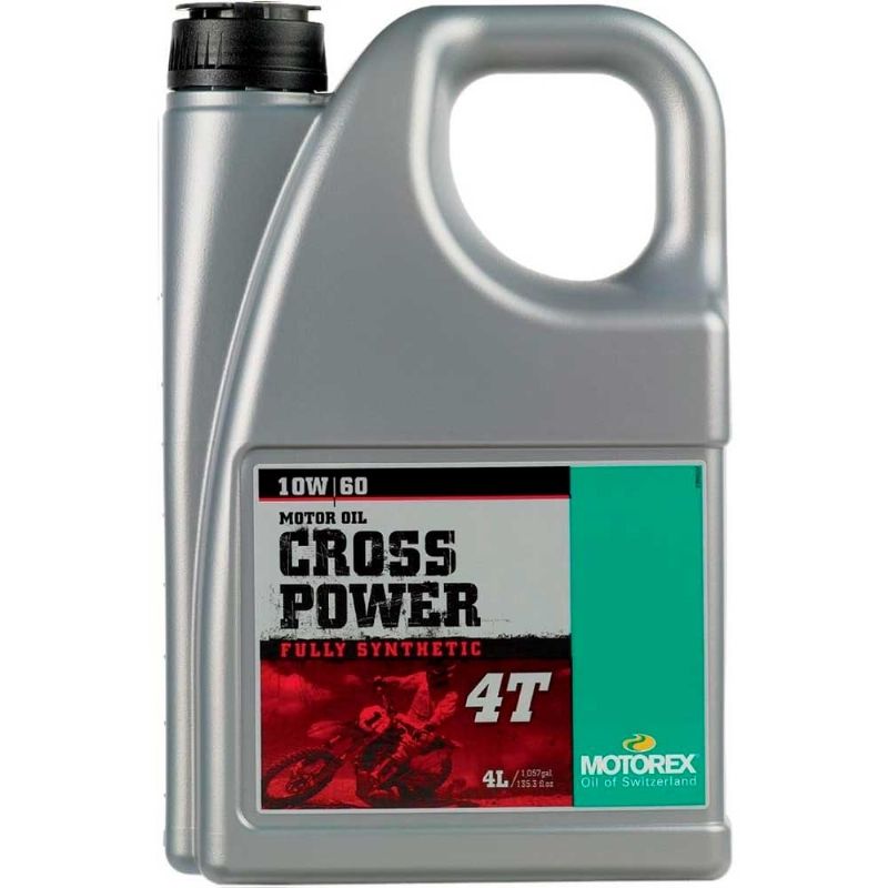 aceite motorex cross power 4t 10w 60 4 litros