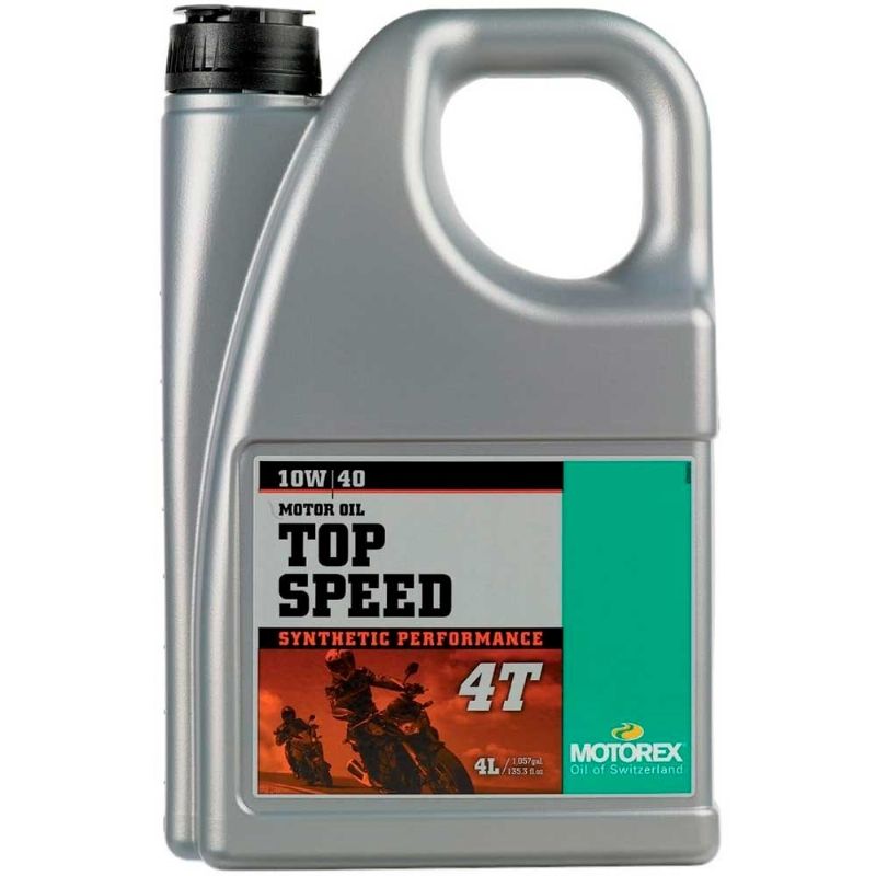 aceite motorex top speed 4t 10w 40 4 litros