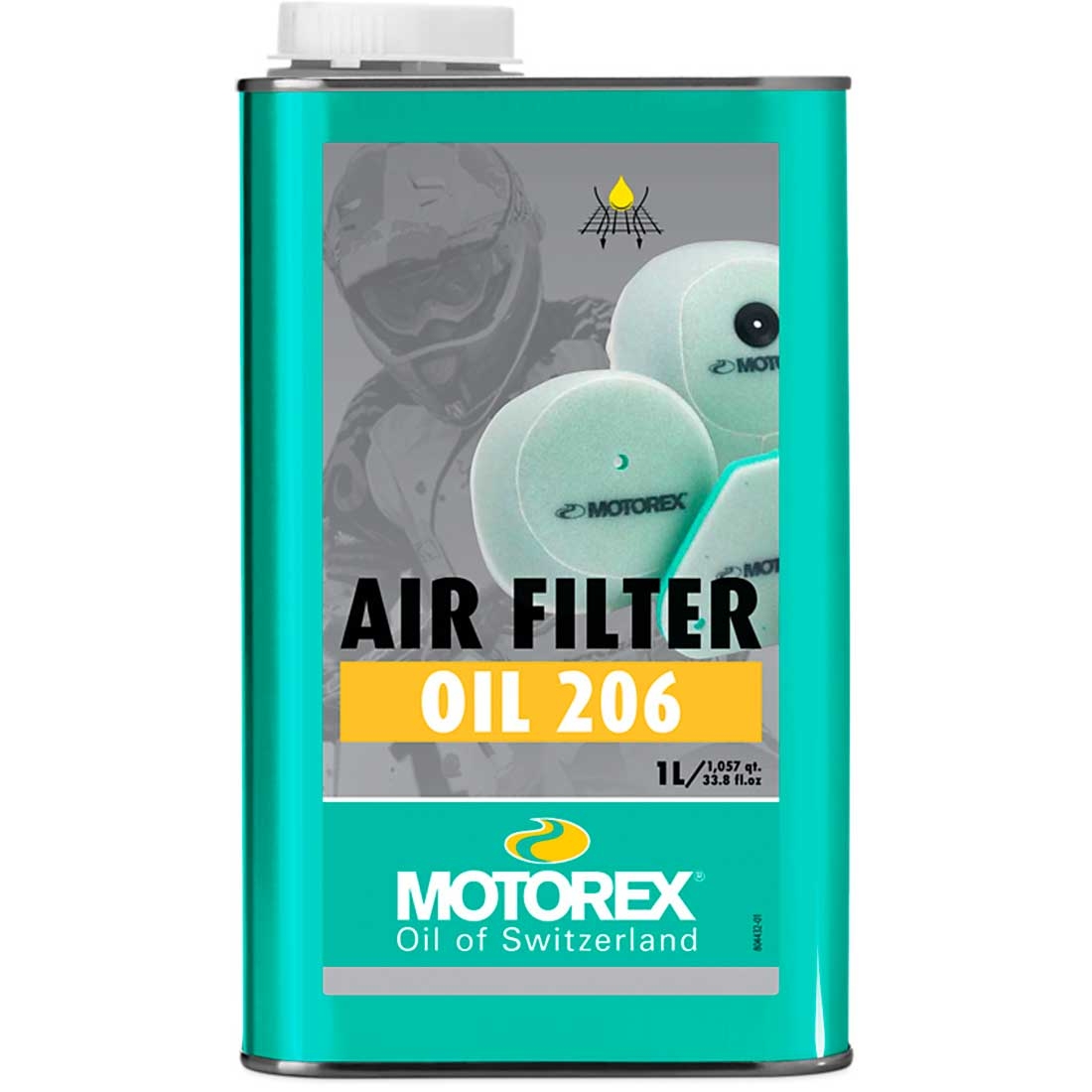 Aceite para filtro de aire Motorex 206 1 Litro
