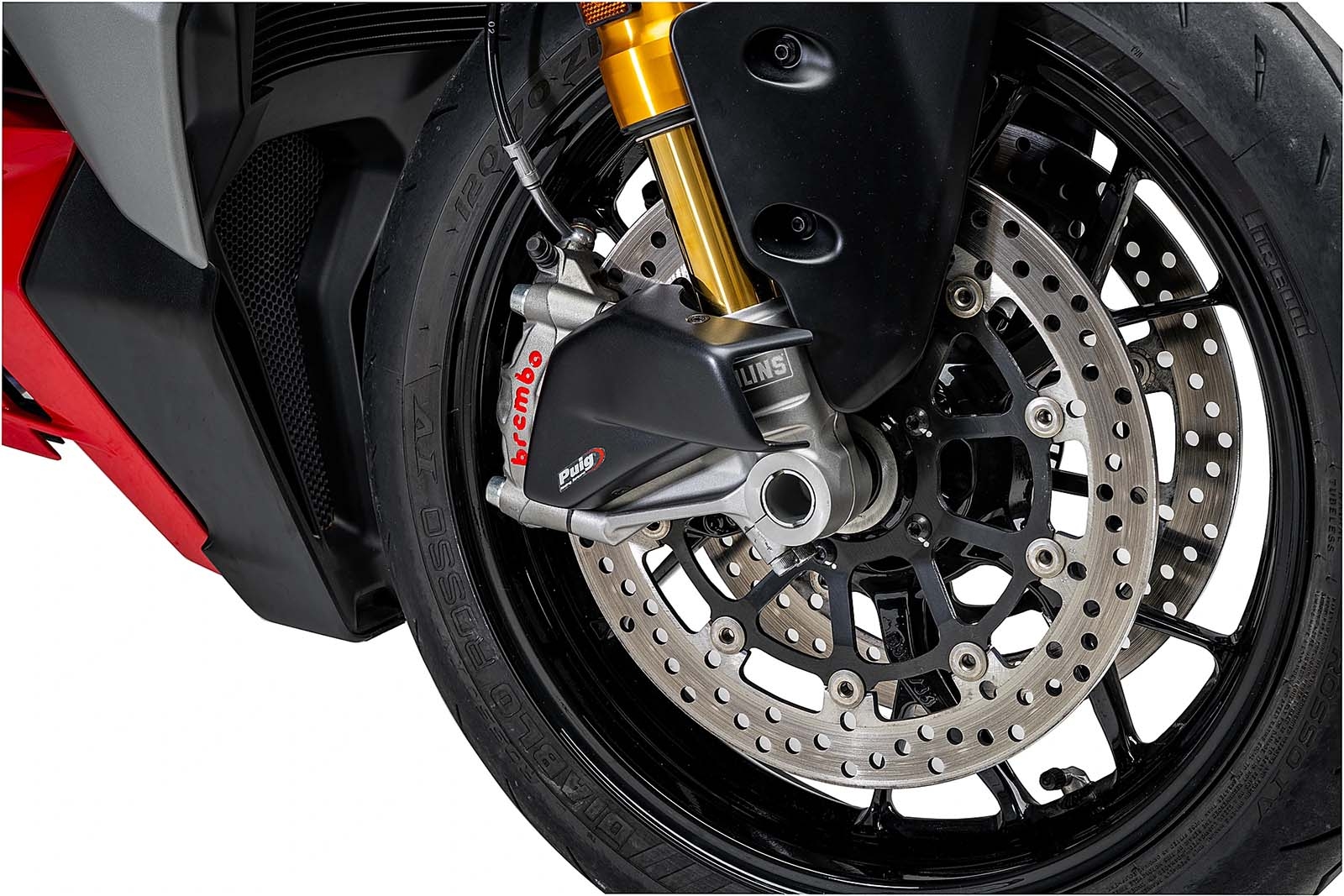 Air Duct Puig 22739J Ducati Streetfighter V2 2025 Negro mate