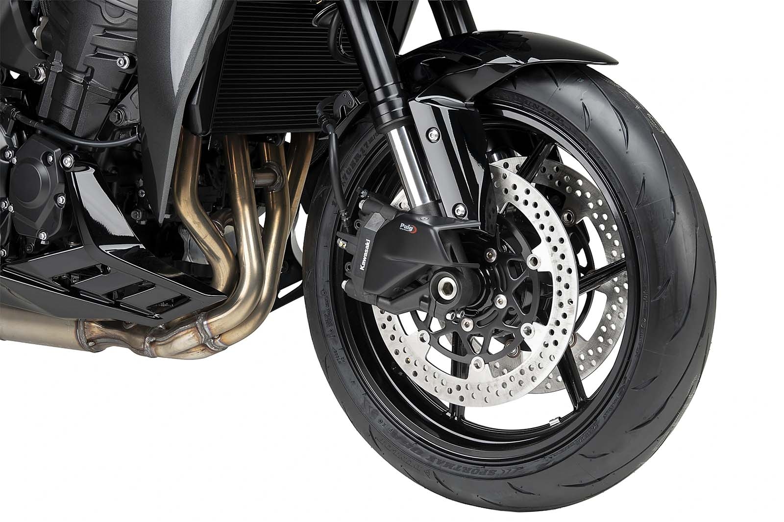 Air Duct Puig 22779J Kawasaki Z1100 2025 Negro mate