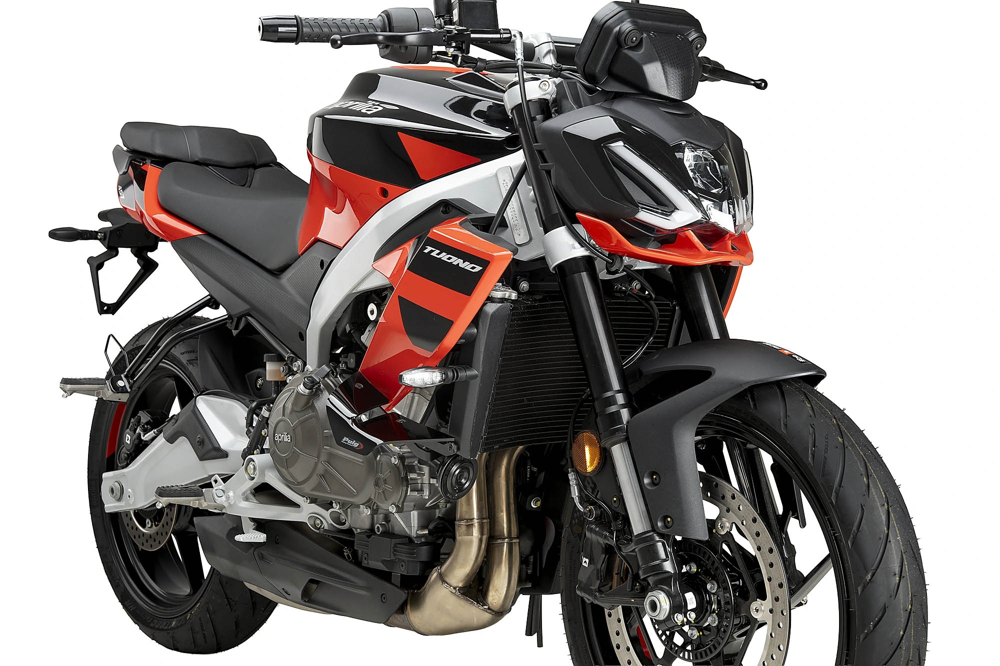 Alerones D12 Puig 22692N Aprilia Tuono 457 25025-2026 Negro