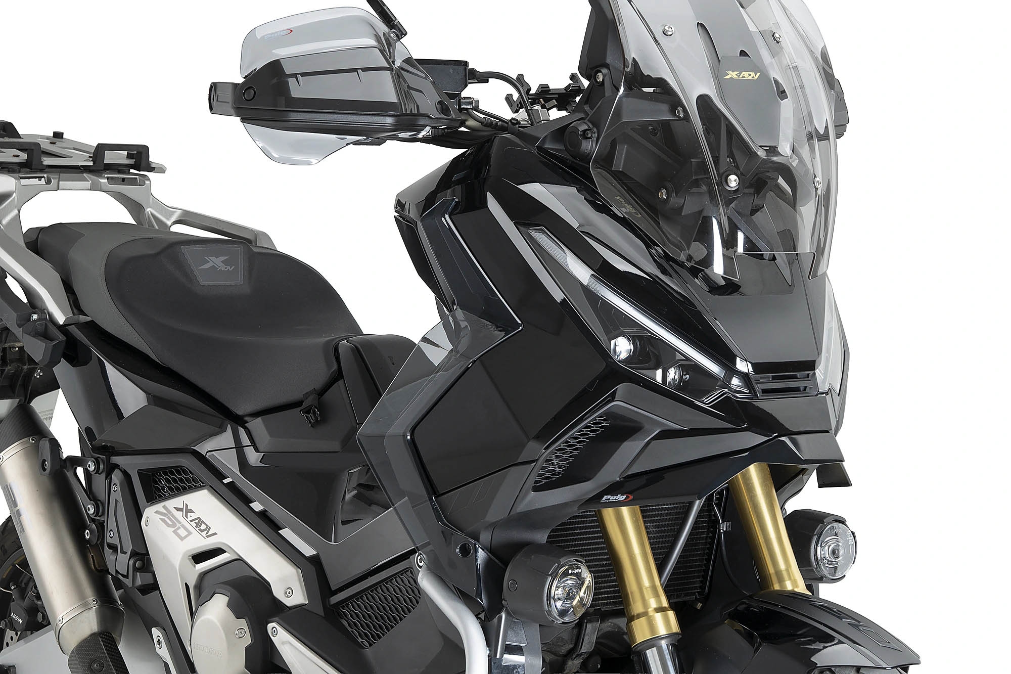 Alerones Frontales Naked Puig 22603N Honda X-ADV 750 2025-2026 Negro