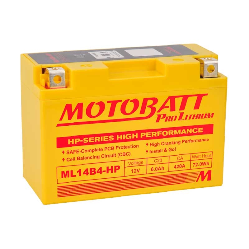 Batería litio Motobatt ML14B4-HP Lithium HP