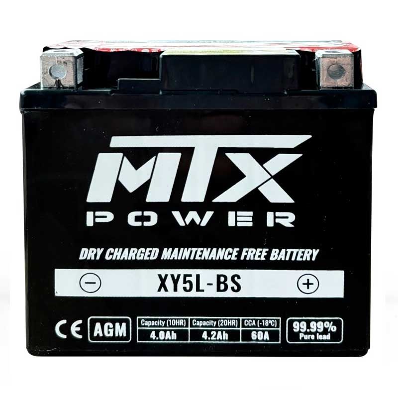 bateria moto mtx power xy5l bs ytx5l bs