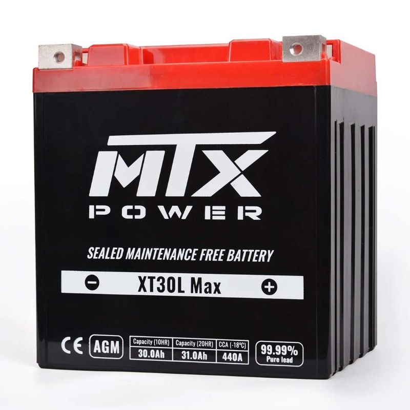 bateria mtx power xt30l max mf agm