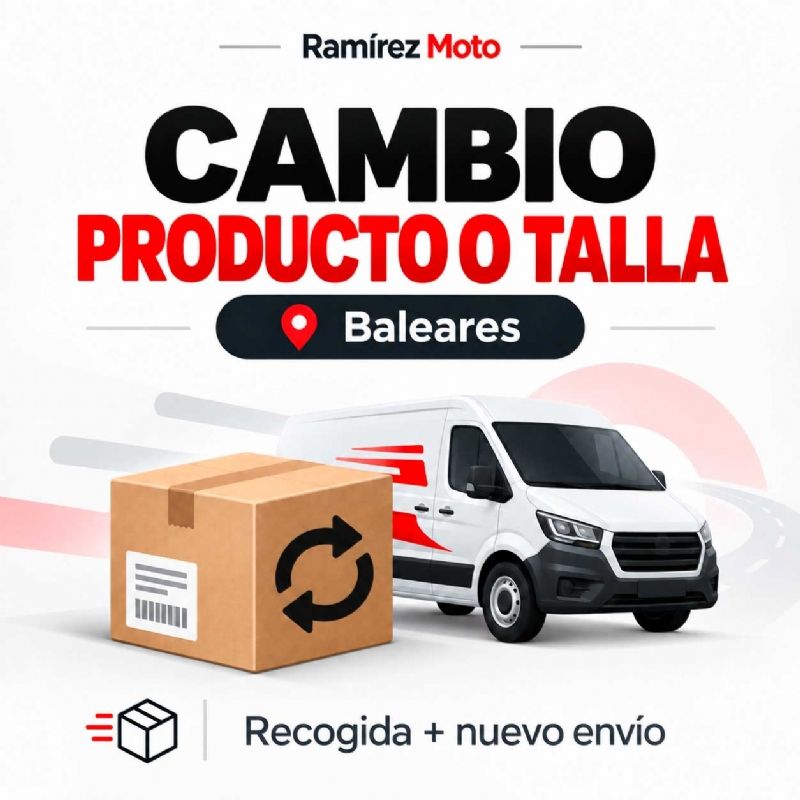 cambio talla baleares