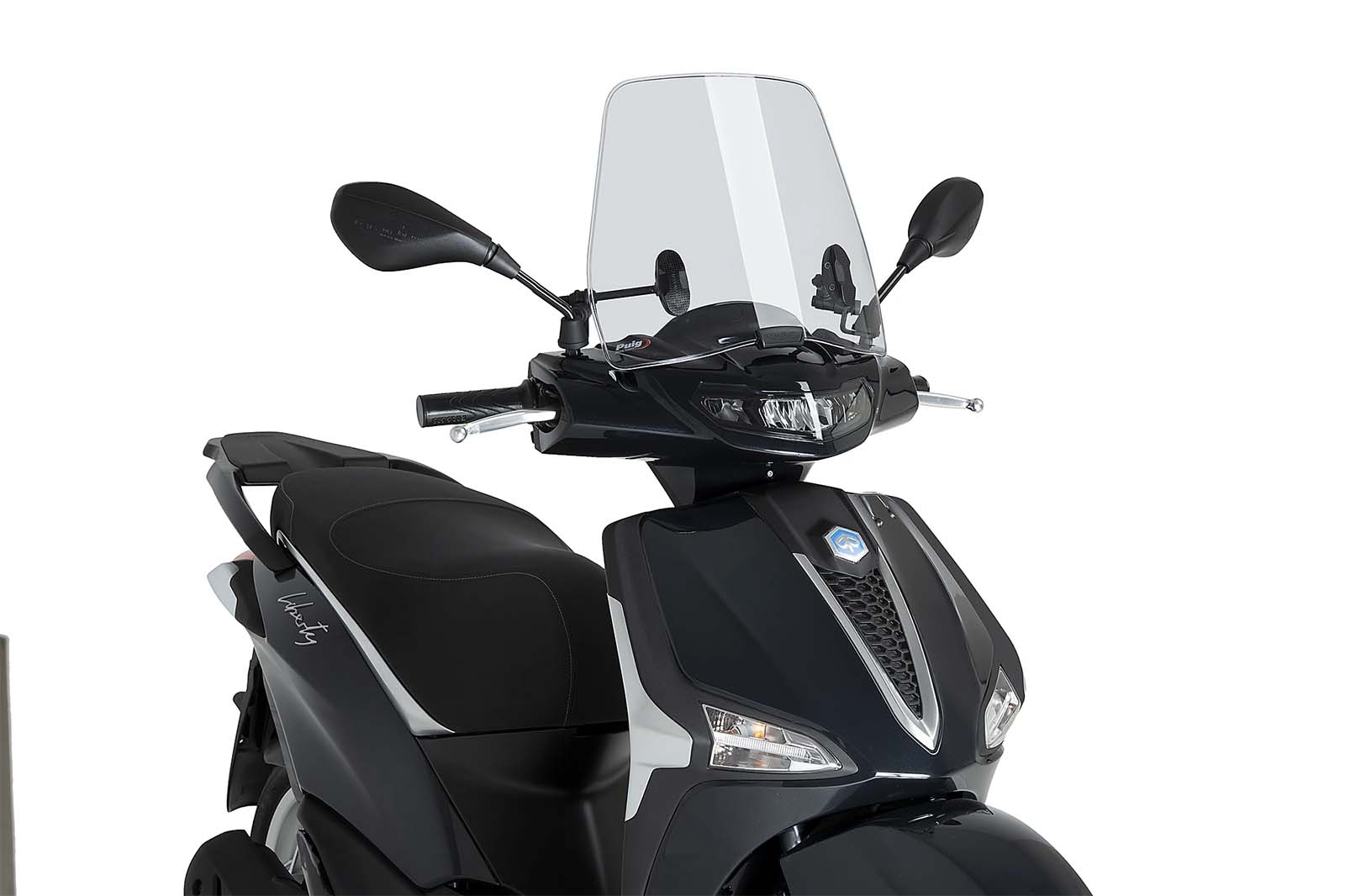 Carenabris Puig 22769H Trafic Piaggio Liberty 125 2025-2026 Ahumado claro