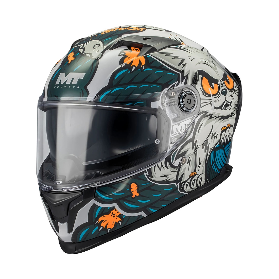 Casco MT Braker SV The King A7 Brillo