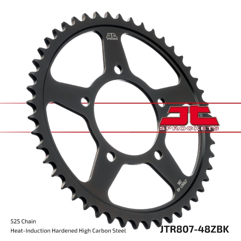 corona jt sprockets jtr80748zbk negro