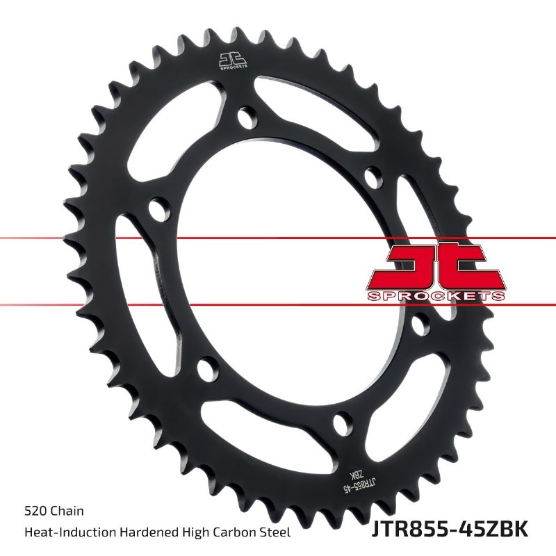 corona jt sprockets jtr85545zbk negro