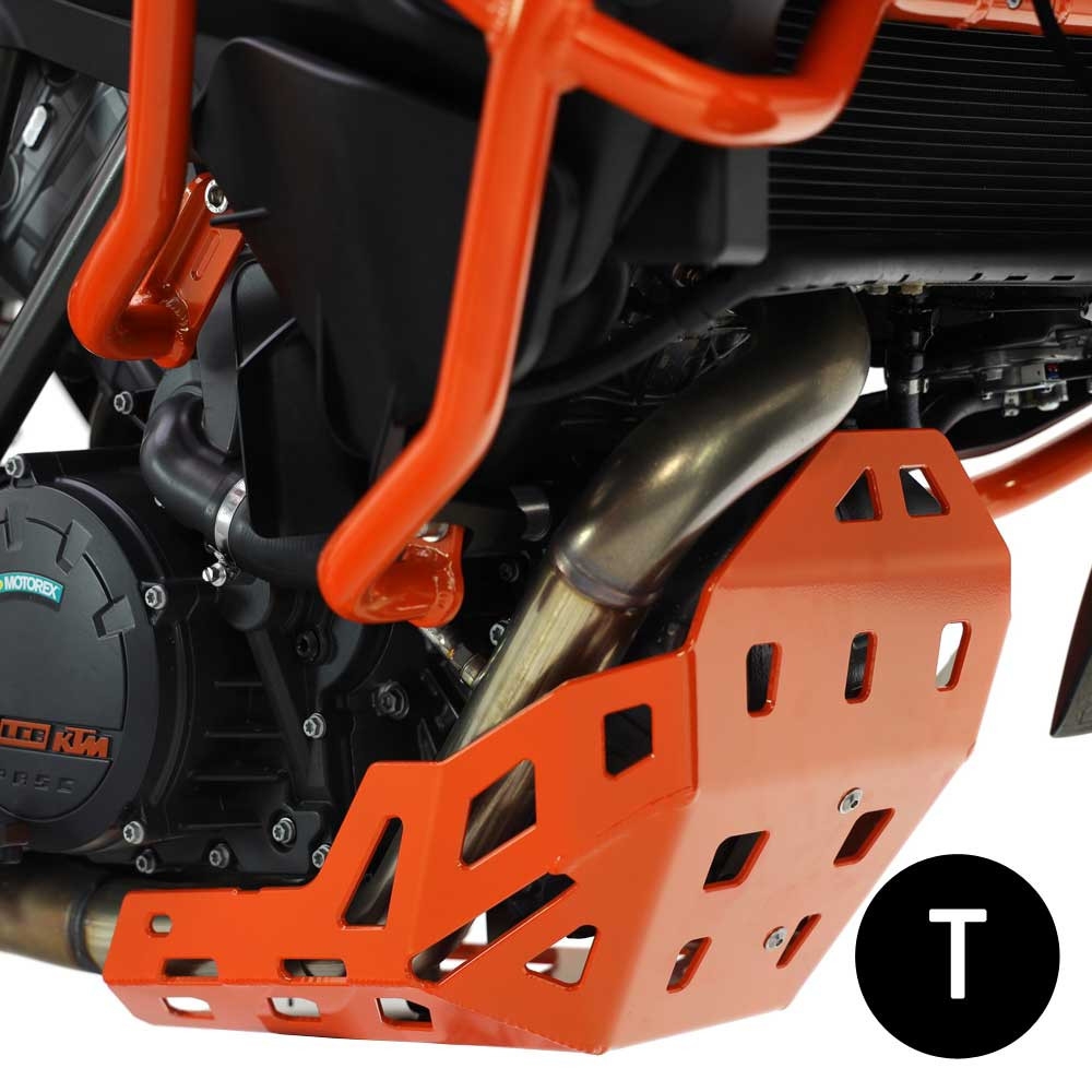 Cubrecárter de aluminio Crosspro KTM 1190 Adventure 2CP090022A0005