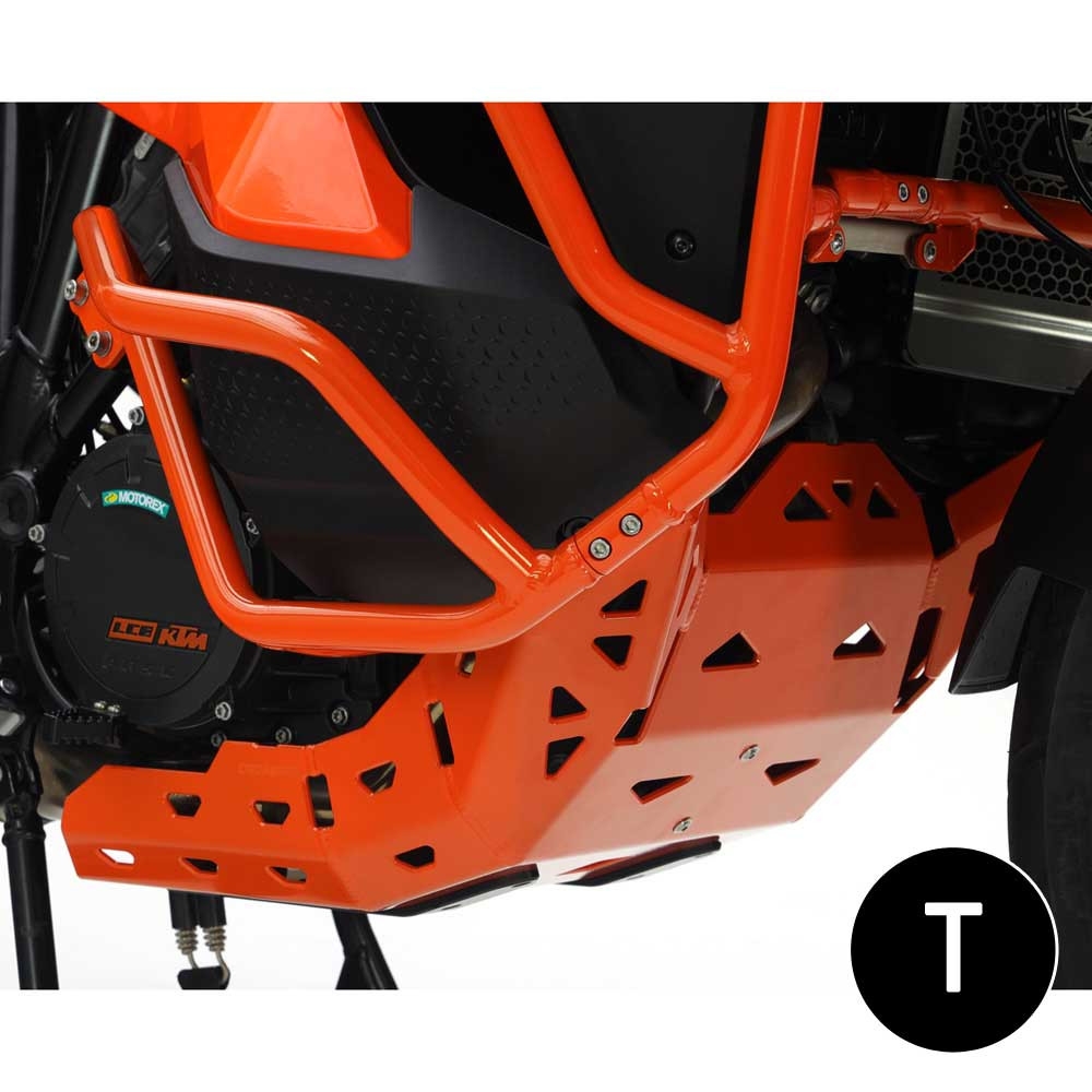 Cubrecárter de aluminio Crosspro KTM 1290 Super Adventure R 2CP09000750005
