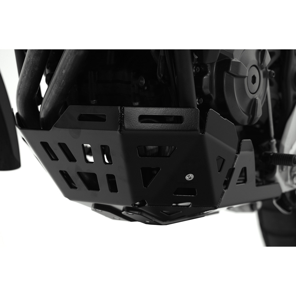 Cubrecárter de aluminio Crosspro Yamaha Ténéré 700 20-21 negro texturizado