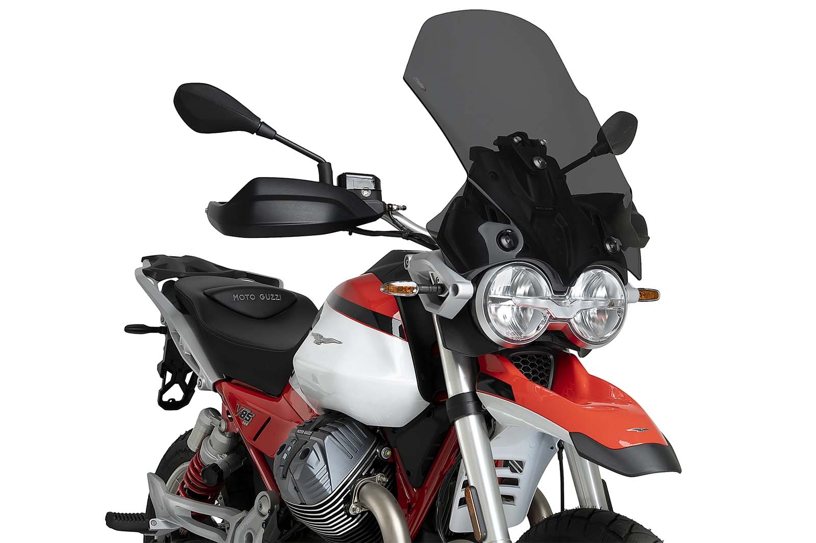 Cúpula Puig 22431F Touring Moto Guzzi V85 TT / V85 TT Travel 2025 Ahumado oscuro