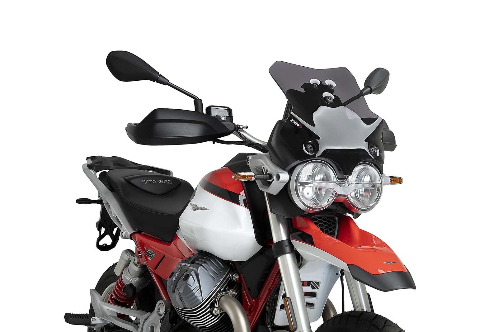 Cúpula Puig 22432F Sport Moto Guzzi V85 TT / V85 TT Travel 2025 Ahumado oscuro