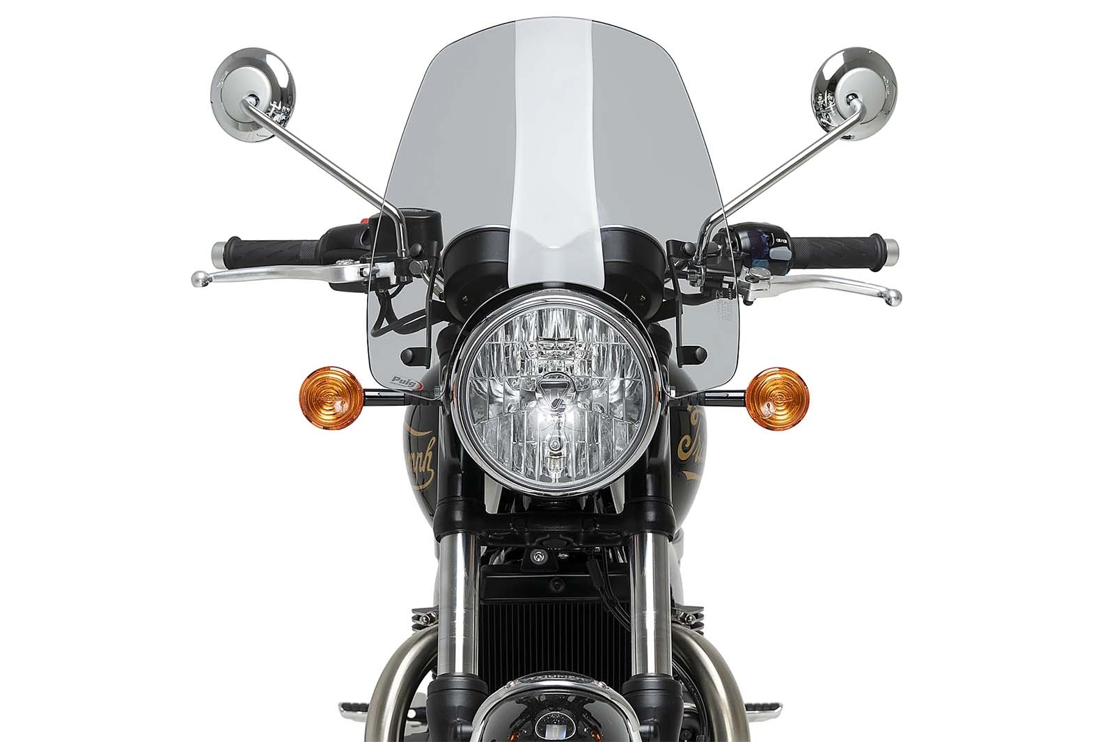 Cúpula Puig 22454H New Generation Touring Triumph Bonneville T120 Black 2025 Ahumado claro
