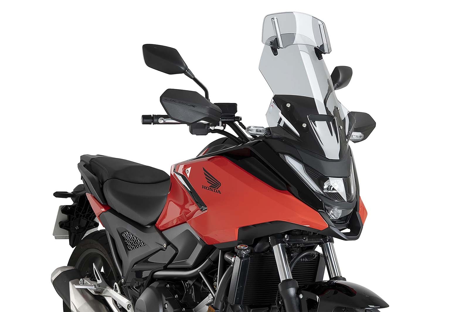 Cúpula Puig 22510H Touring con visera Honda NC750X / NC750X DCT 2025-2026 Ahumado claro