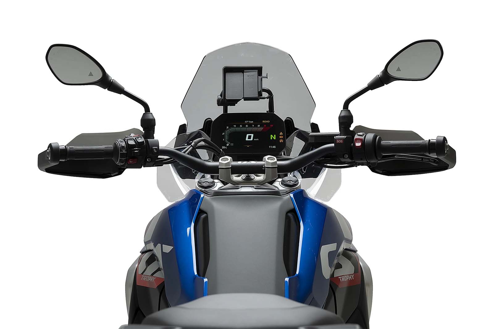 Cúpula Puig 22536H Touring BMW R1300GS 2024 Ahumado claro