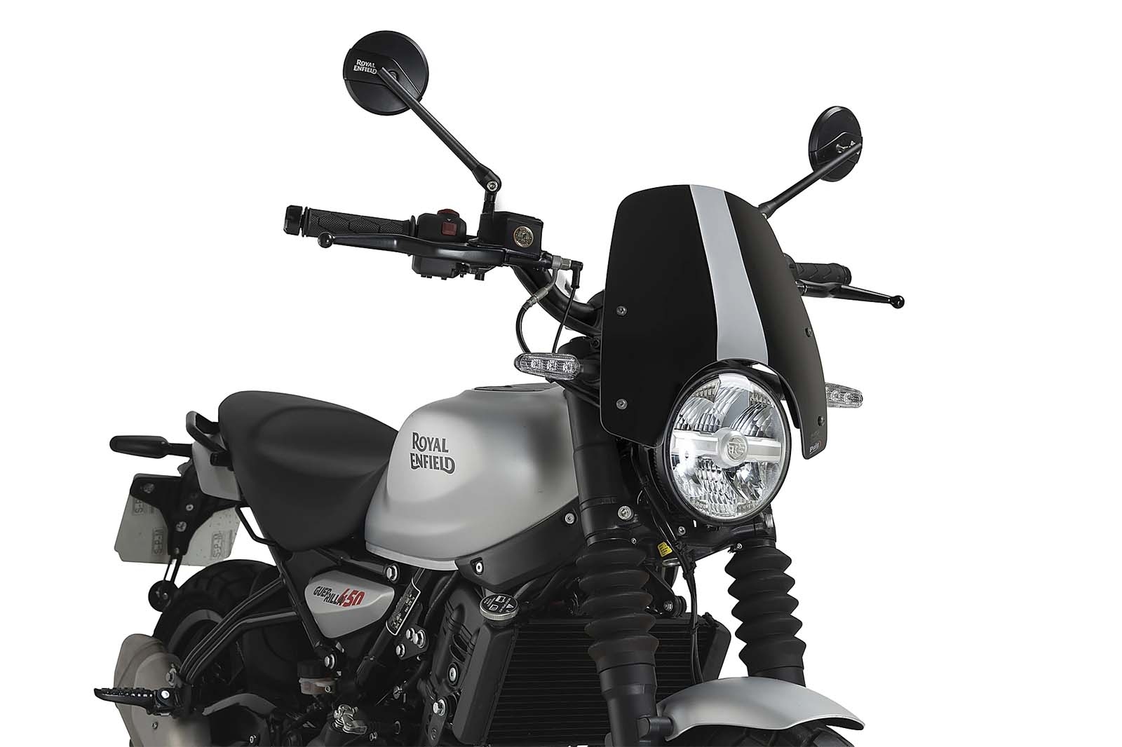 Cúpula Puig 22774N New Generation Sport Royal Enfield Guerrilla 450 2024-2026 Negro
