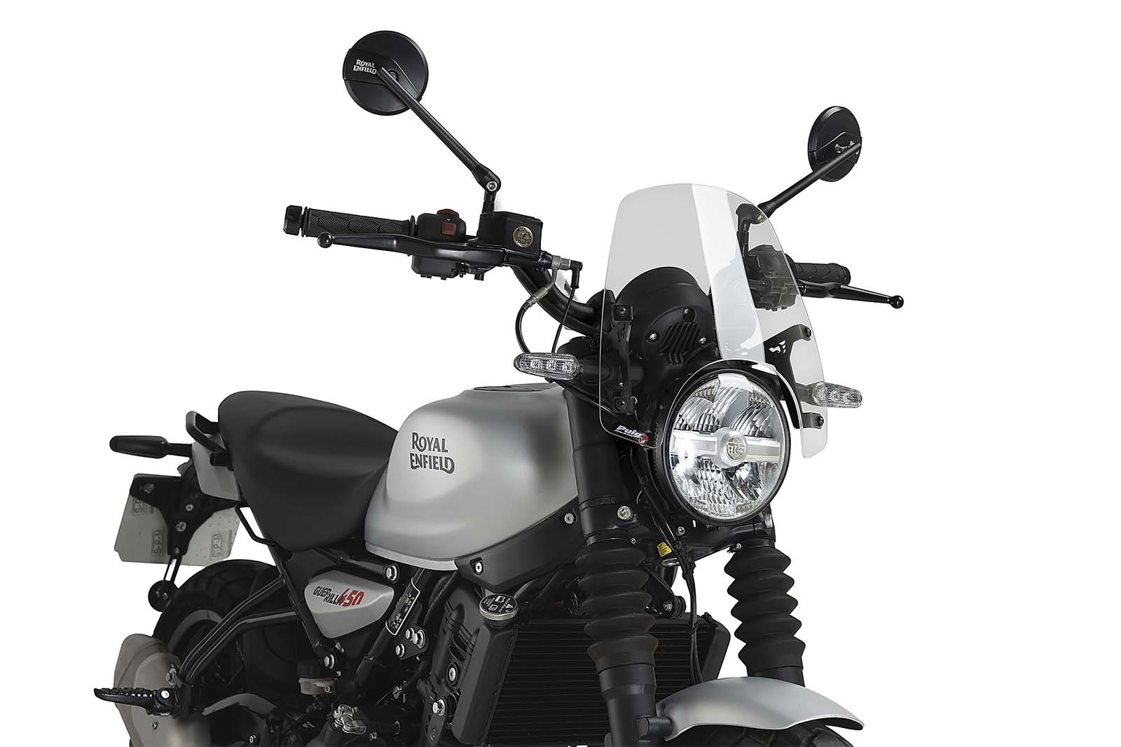 Cúpula Puig 22774W New Generation Sport Royal Enfield Guerrilla 450 2024-2026 Transparente