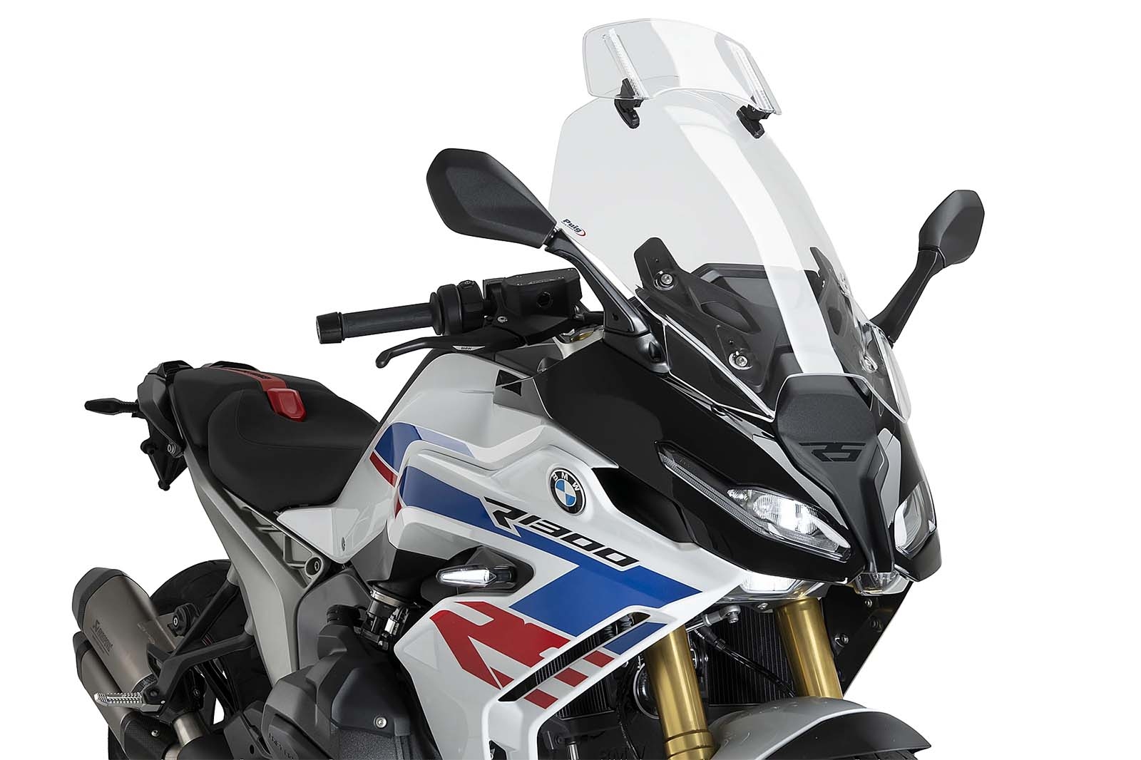 Cúpula Puig 22862W Touring con visera BMW R1300RS 2025-2026 Transparente