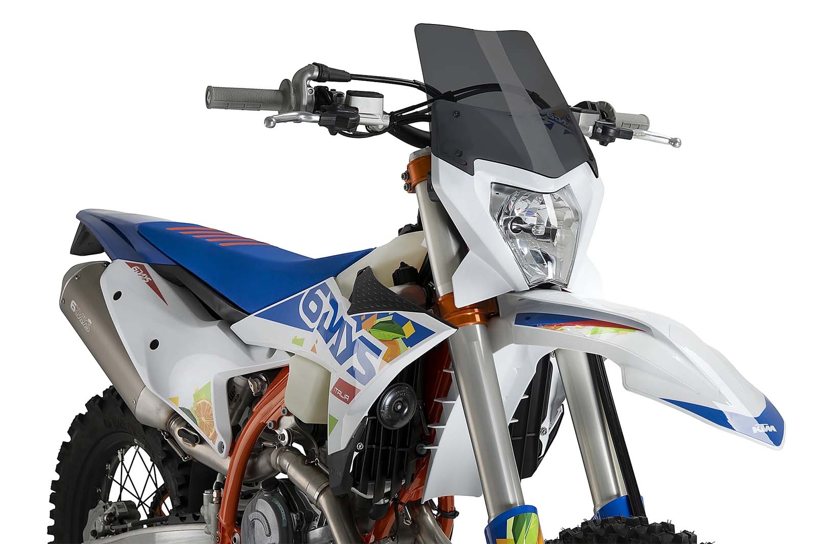 Cúpula Puig 22926F New Generation Sport KTM 500 / 450 / 350 / 250 Ahumado oscuro