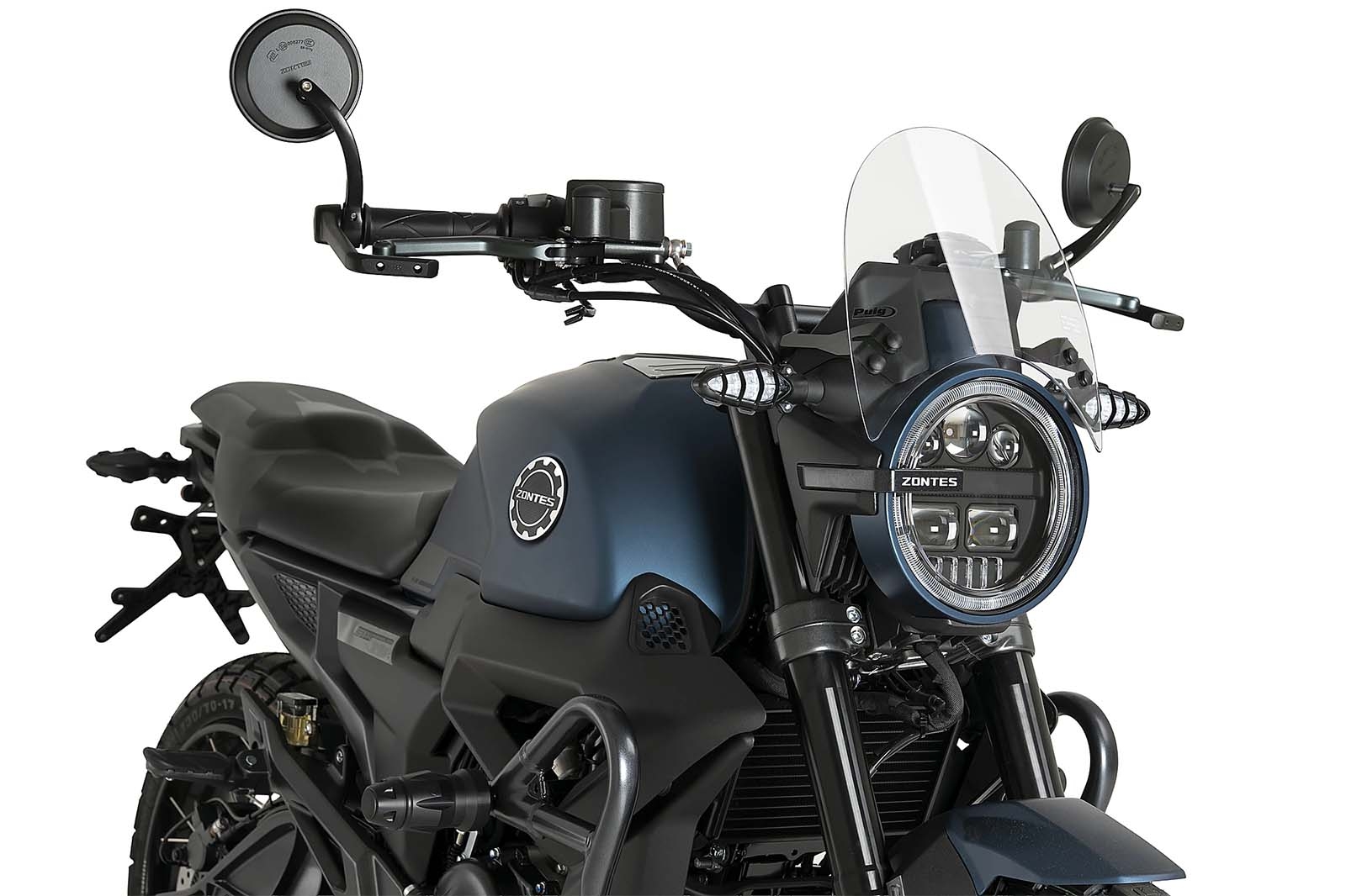 Cúpula Puig 22967W New Generation Sport Zontes Scrambler 125X Transparente
