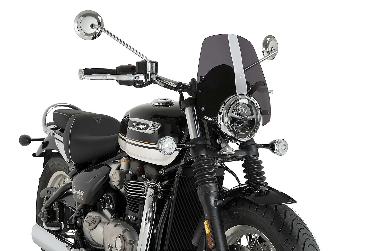 Cúpula Puig 22998F New Generation Sport Triumph Bonneville Speedmaster Ahumado oscuro
