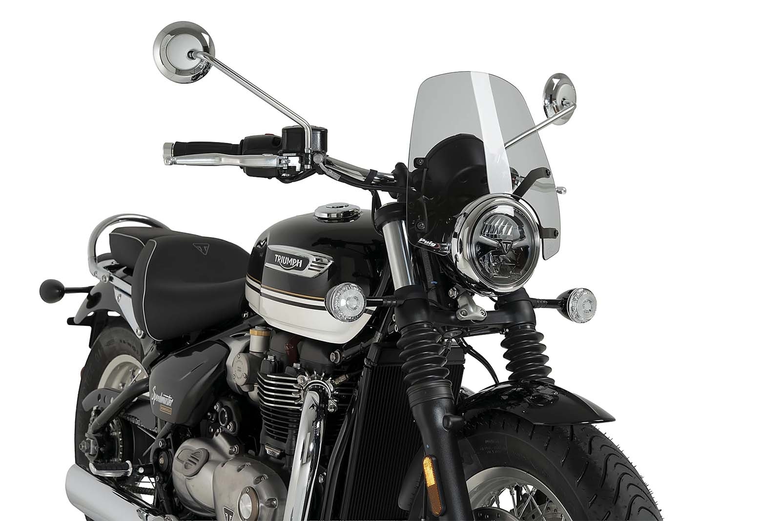 Cúpula Puig 22998H New Generation Sport Triumph Bonneville Speedmaster Ahumado claro