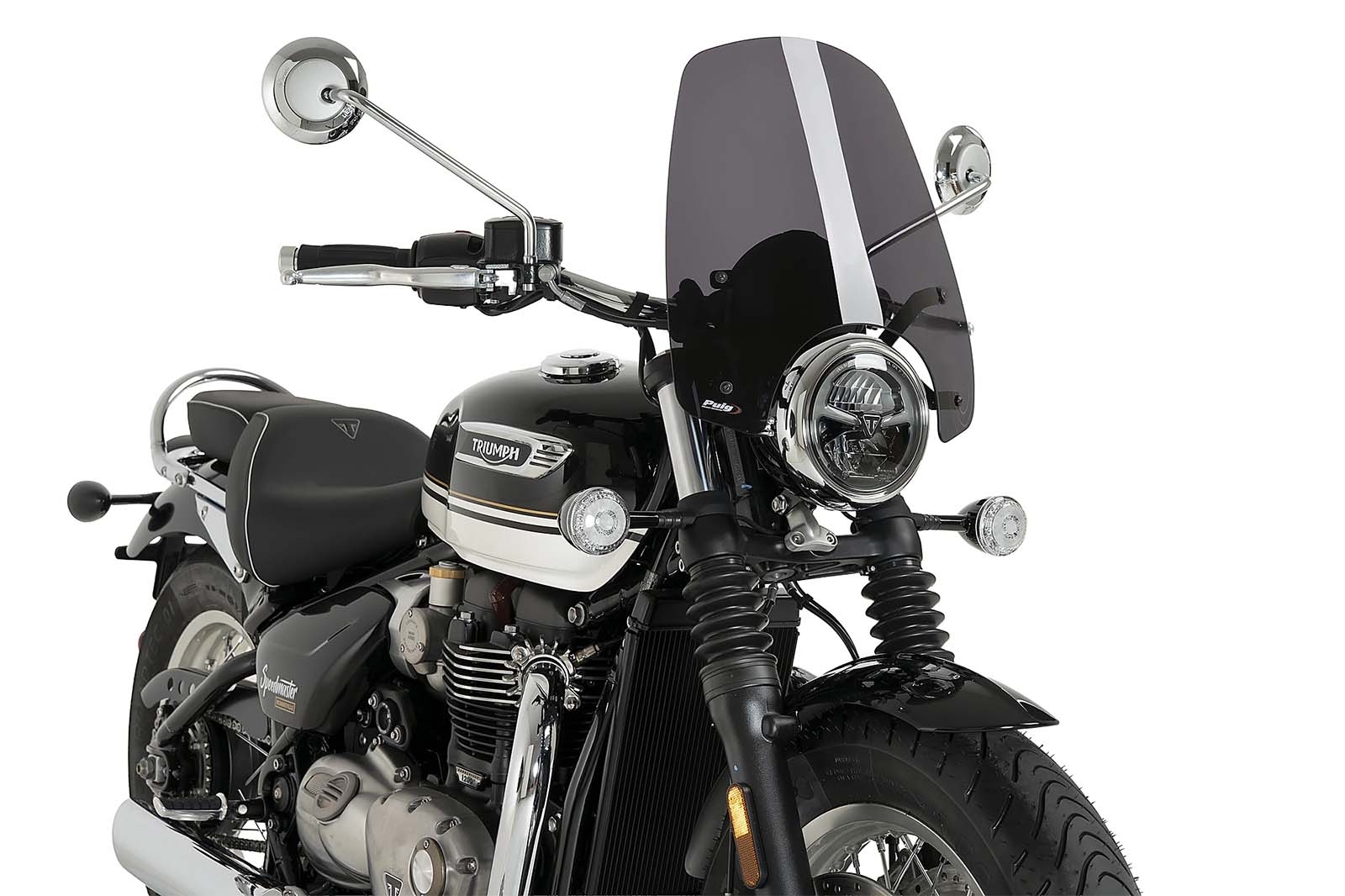 Cúpula Puig 22999F New Generation Touring Triumph Bonneville Speedmaster Ahumado oscuro