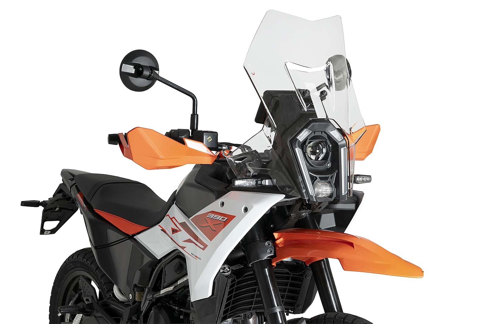 Cúpula Puig 23017W Touring KTM 390 Adventure R / 390 Adventure X 2025-2026 Transparente