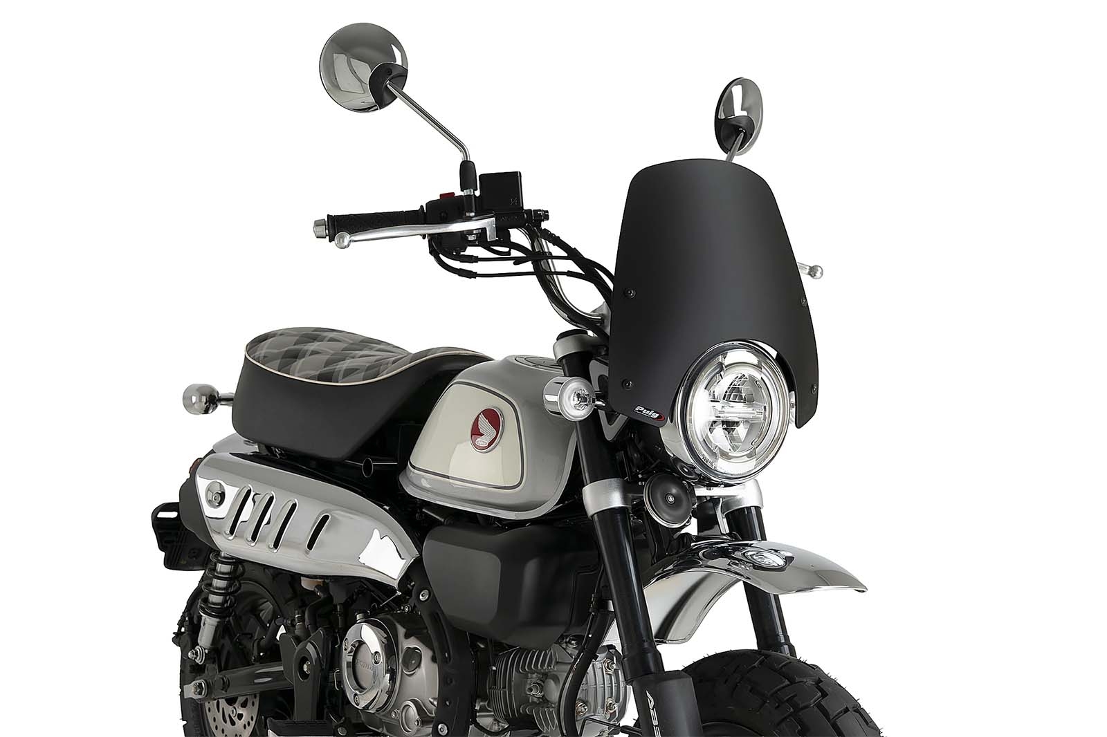Cúpula Puig 23018J New Generation Sport Honda Monkey 125 2025-2026 Negro mate
