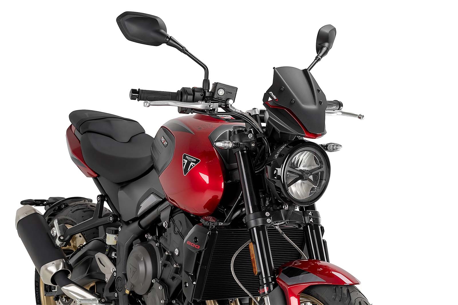 Cúpula Puig 23019J New Generation Sport Triumph Trident 800 2026 Negro mate
