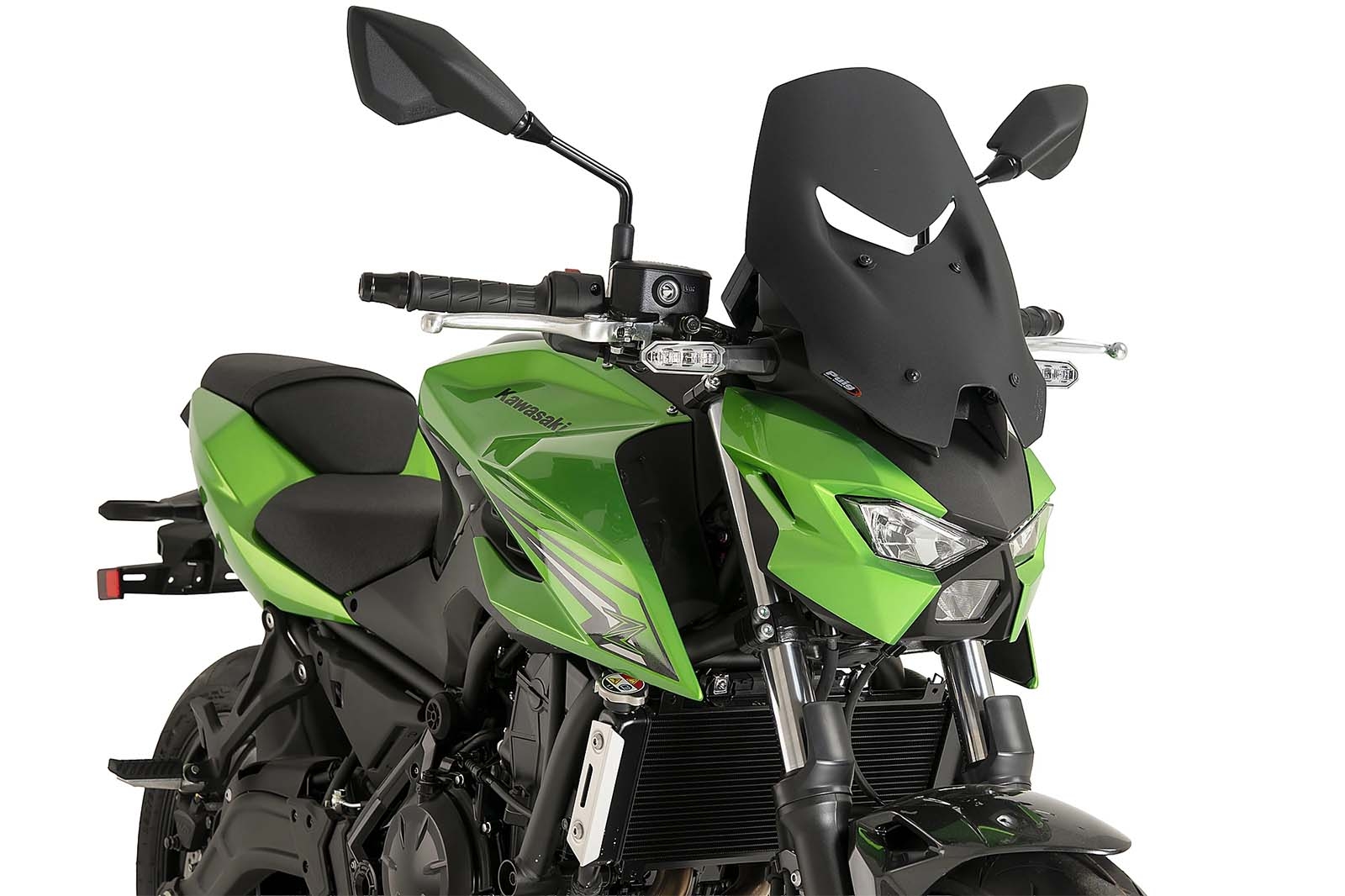 Cúpula Puig 23036J New Generation Touring Kawasaki Z650S 2026 Negro mate