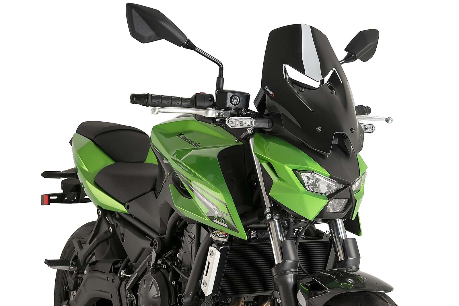Cúpula Puig 23036N New Generation Touring Kawasaki Z650S 2026 Negro